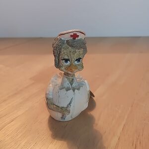 Enesco Eggbert Nurse Duck Figurine